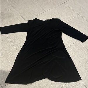 Annalee + Hope Elegant Black Long Sleeve Dress